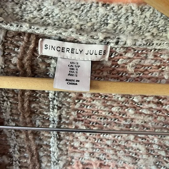 Sincerely Jules Multicolor Knit Cardigan - Picture 4 of 5